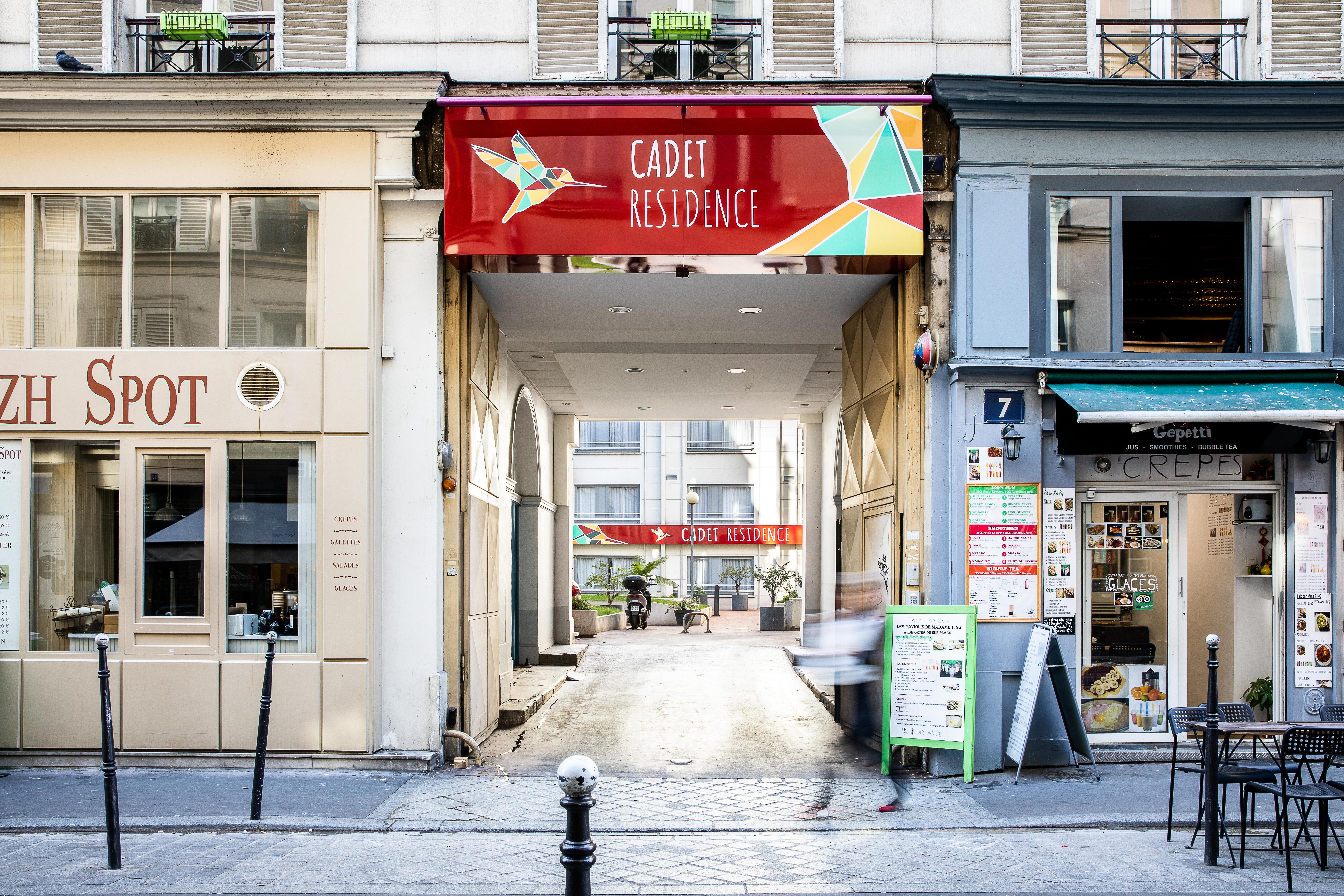 Cadet Residence Paris Exteriör bild